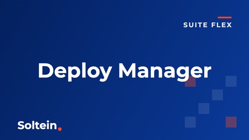 C24 - Deploy Manager