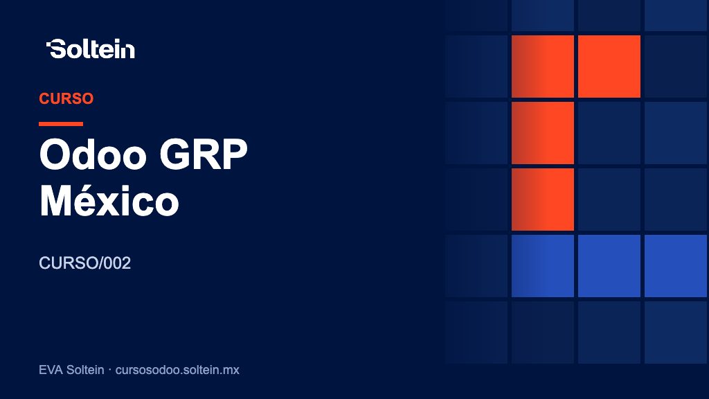 CURSO/002 - Odoo GRP México